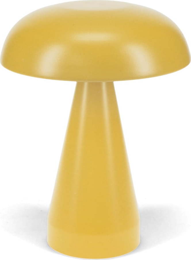 LED stmívatelná stolní lampa v hořčicové barvě (výška 20 cm) Mushroom – Rex London Rex London