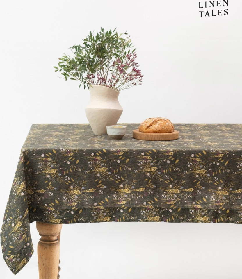 Lněný ubrus 140x250 cm Woodland – Linen Tales Linen Tales
