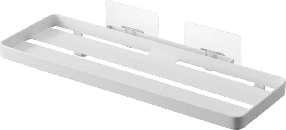 Matně bílá ocelová koupelnová polička bez vrtání Film Hook – YAMAZAKI YAMAZAKI
