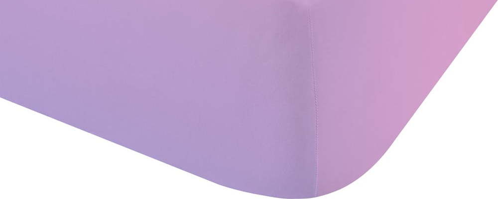 Modré/růžové napínací dětské prostěradlo na dvoulůžko 135x190 cm Ombre Rainbow Clouds – Catherine Lansfield Catherine Lansfield