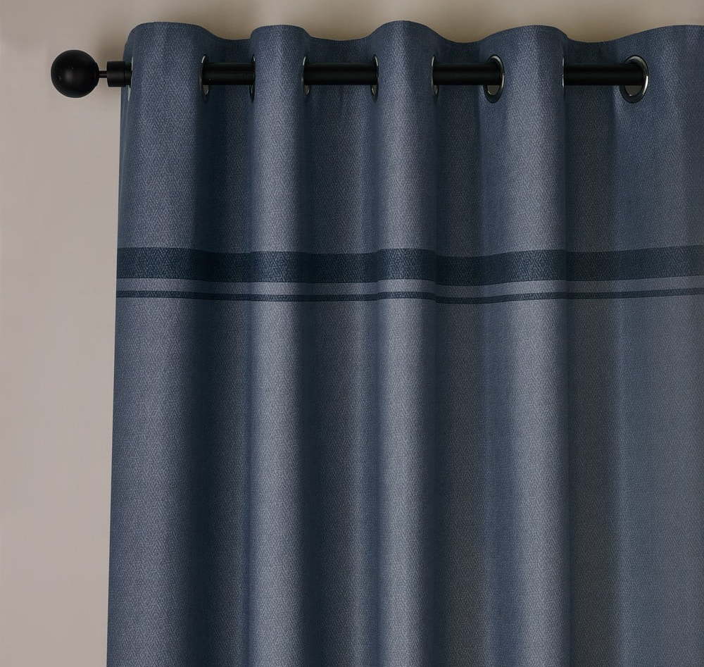 Modré závěsy v sadě 2 ks 117x183 cm Melville – Catherine Lansfield Catherine Lansfield