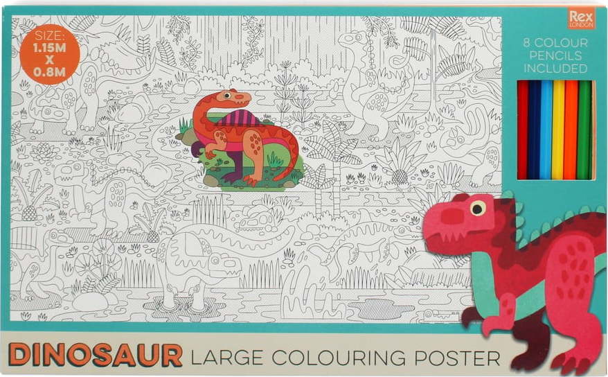 Omalovánky Baby Dinos – Rex London Rex London