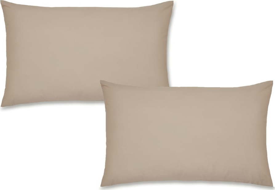 Perkálové povlaky na polštáře v sadě 2 ks 75x50 cm Easy Iron Percale – Catherine Lansfield Catherine Lansfield