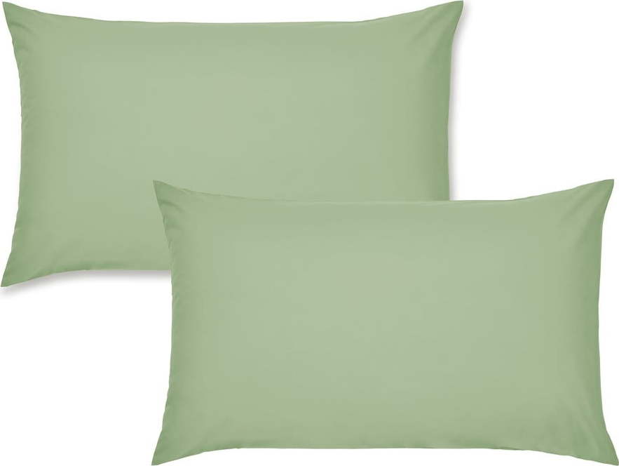 Perkálové povlaky na polštáře v sadě 2 ks 75x50 cm Easy Iron Percale – Catherine Lansfield Catherine Lansfield