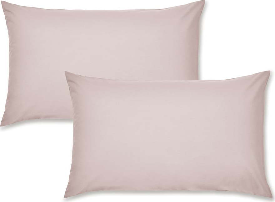 Perkálové povlaky na polštáře v sadě 2 ks 75x50 cm Easy Iron Percale – Catherine Lansfield Catherine Lansfield