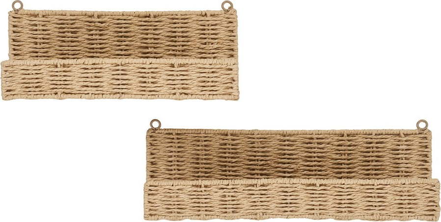 Police v sadě 2 ks v přírodní barvě 10 cm Treviso – House Nordic House Nordic