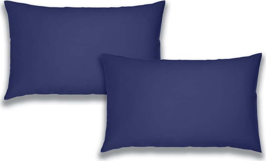 Povlaky na polštáře v sadě 2 ks z bavlněného perkálu 50x75 cm Cotton Percale – Bianca Bianca