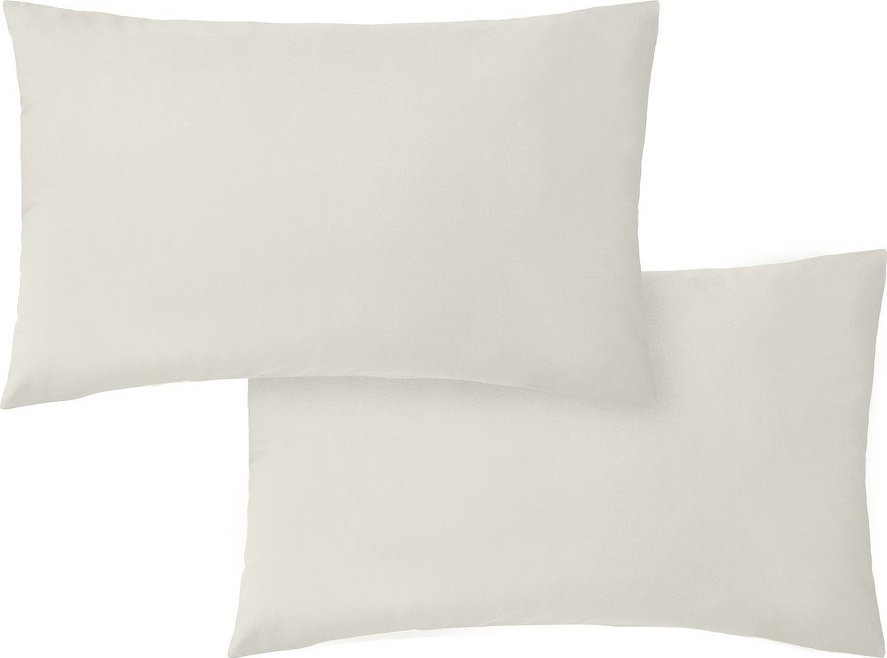 Povlaky na polštáře v sadě 2 ks z bavlněného perkálu 50x75 cm Cotton Percale – Bianca Bianca