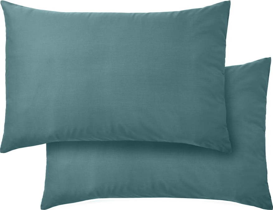 Povlaky na polštáře v sadě 2 ks z bavlněného saténu 50x75 cm Cotton Sateen – Bianca Bianca