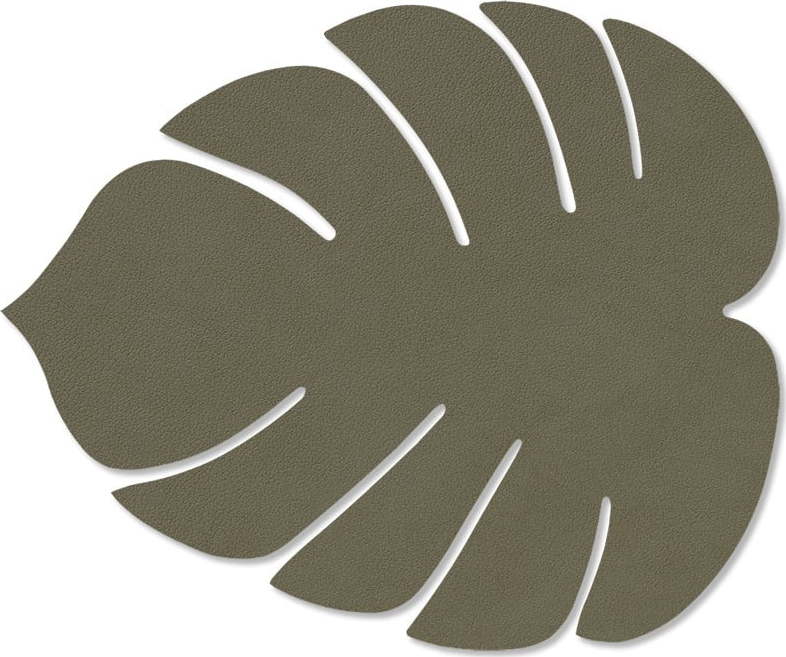 Prostírání z eko kůže 22x26 cm Monstera Leaf Nupo – LIND DNA Lind DNA