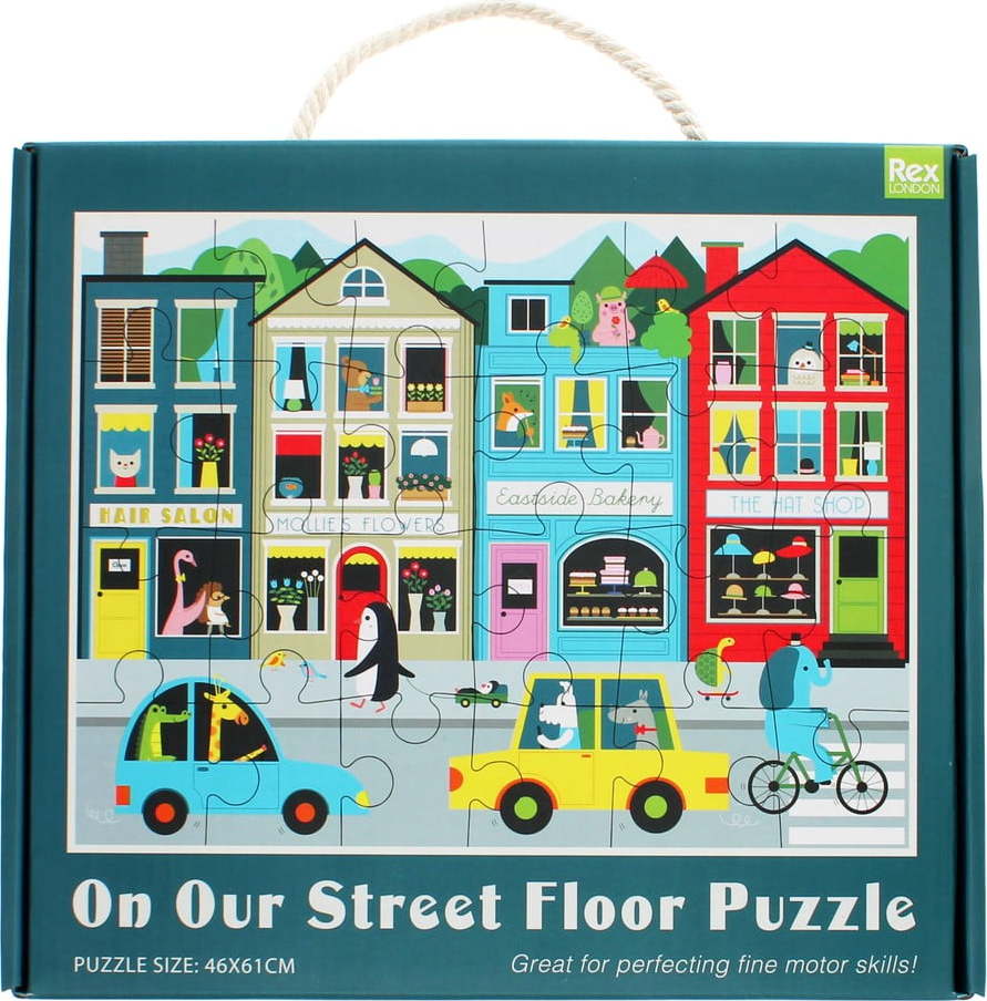 Puzzle (počet dílků 24) On Our Street – Rex London Rex London