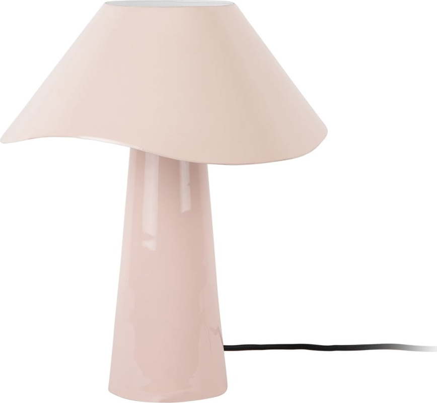 Růžová stolní lampa (výška 33 cm) Ameno – Leitmotiv Leitmotiv