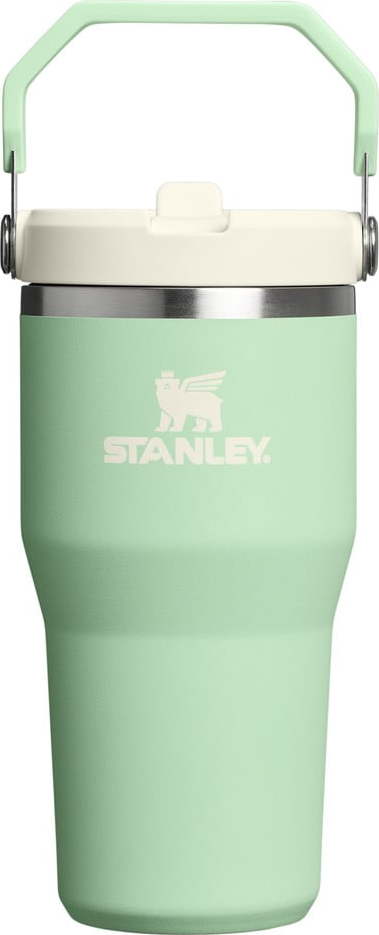 Šalvějově zelená termoska 600 ml IceFlow Flip Straw 2.0 – Stanley Stanley