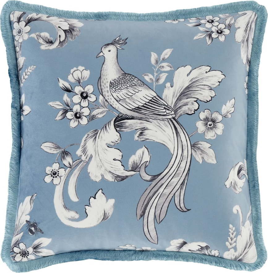 Sametový dekorační polštář 45x45 cm Bridgerton Regal Floral – Catherine Lansfield Catherine Lansfield