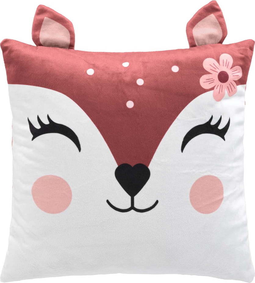 Sametový dětský polštářek 40x40 cm Bichette – douceur d'intérieur Douceur d intérieur