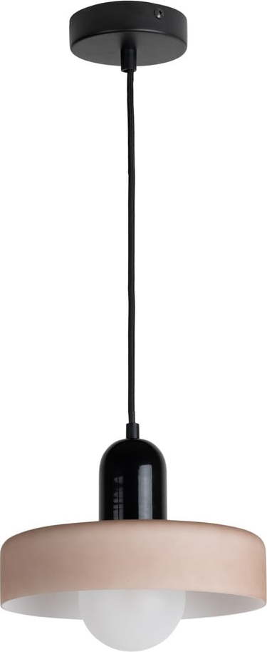 Šedé závěsné svítidlo ø 25 cm Opaco Grato – Leitmotiv Leitmotiv