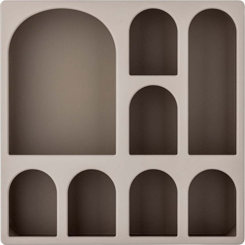 Šedobéžová patrová police 48 cm Graphia – Bloomingville Bloomingville