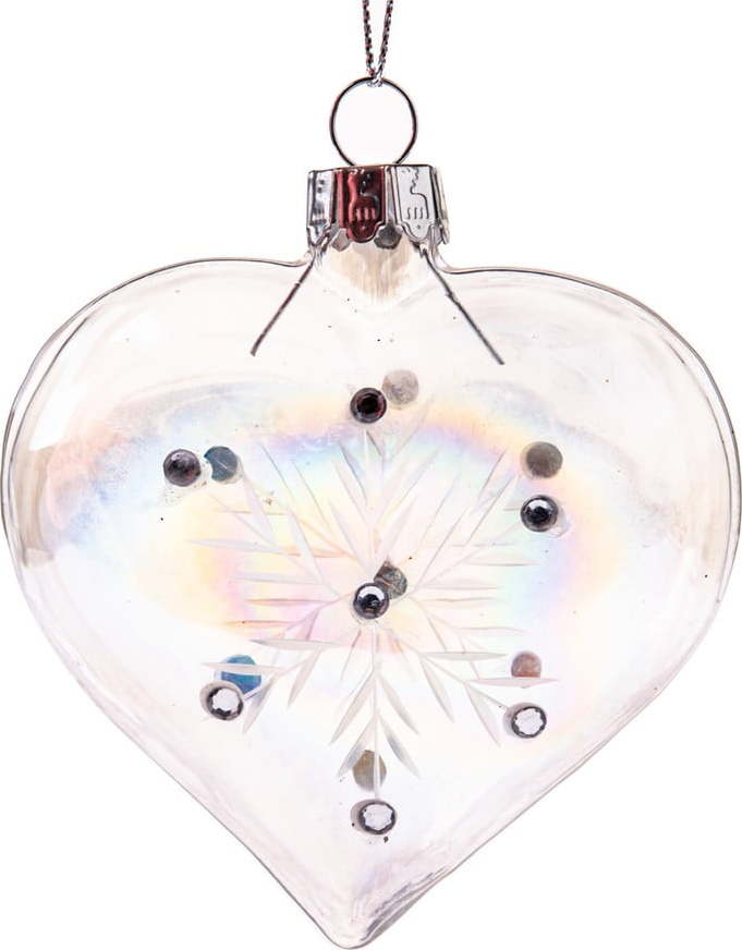 Skleněná vánoční ozdoba 8