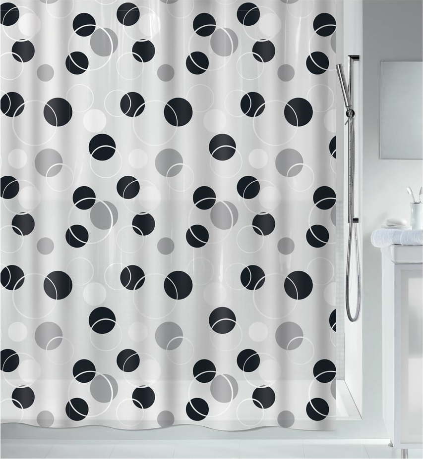 Sprchový závěs 180x200 cm Bubble – Spirella SPIRELLA