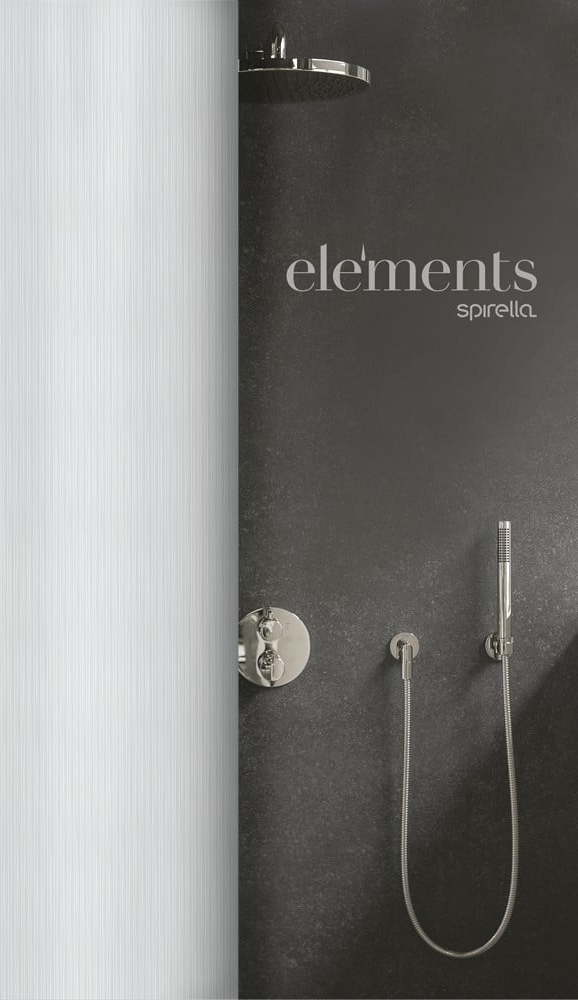 Sprchový závěs 180x200 cm Mera – Spirella SPIRELLA