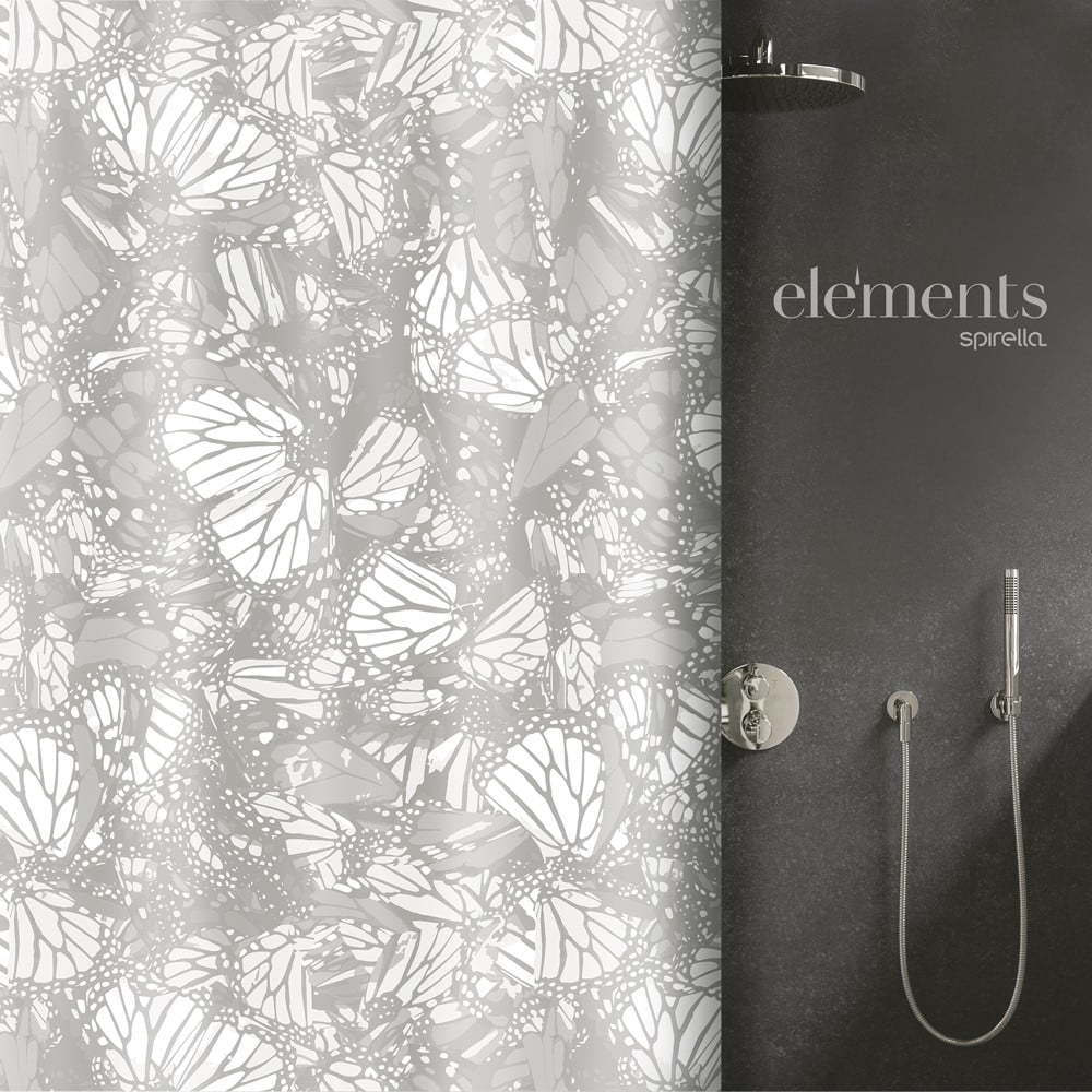 Sprchový závěs 180x200 cm Nova – Spirella SPIRELLA