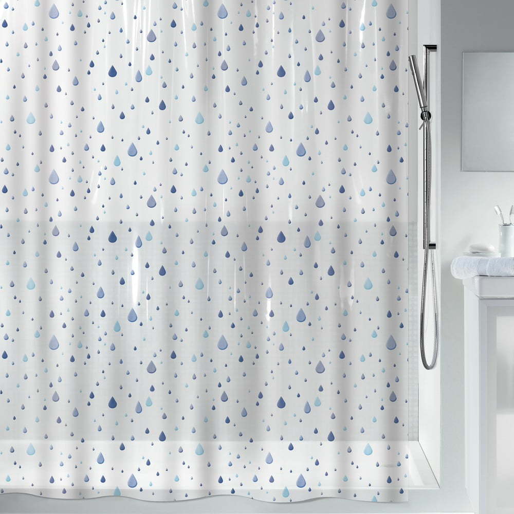 Sprchový závěs 180x200 cm Waterdrop – Spirella SPIRELLA