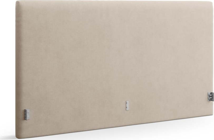 Světle hnědé čalouněné čelo postele 150