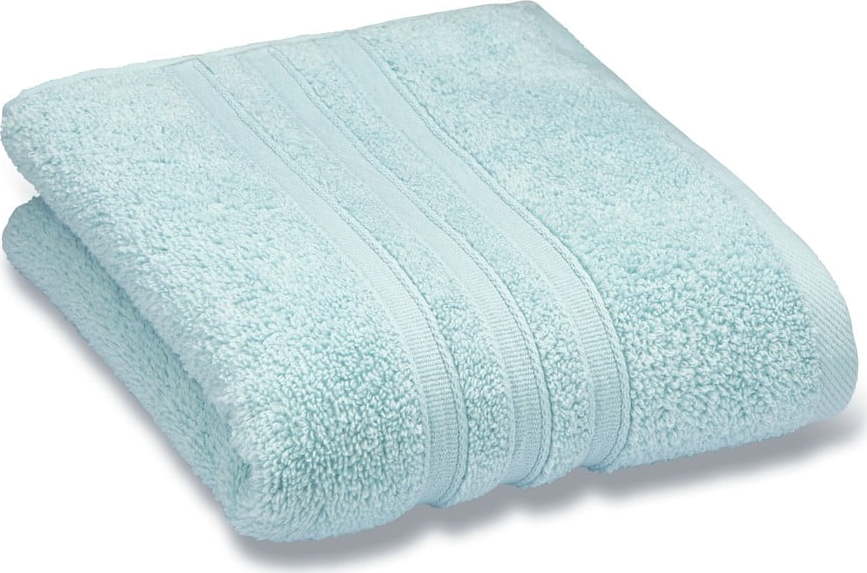 Světle modrá froté bavlněná osuška 70x120 cm Zero Twist – Catherine Lansfield Catherine Lansfield