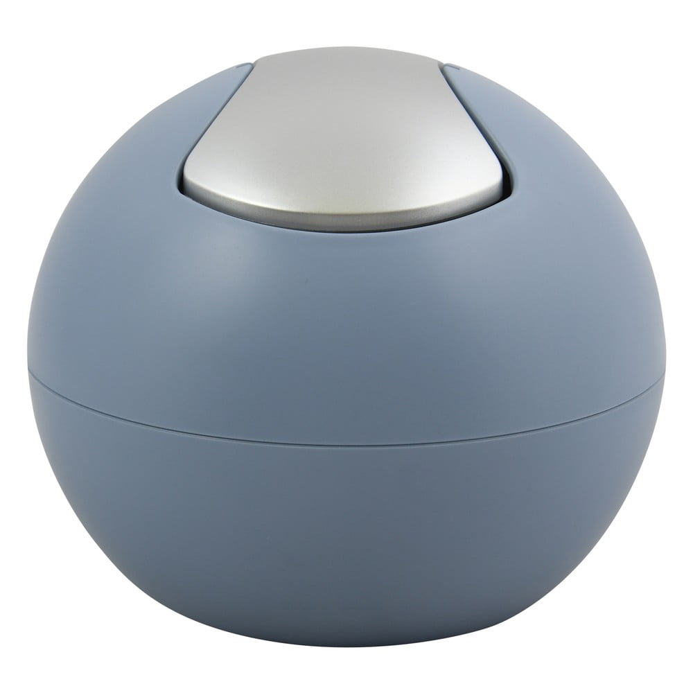 Světle modrý plastový odpadkový koš 1 l Bowl Matt – Spirella SPIRELLA