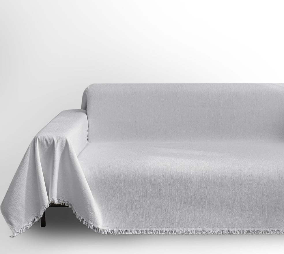 Světle šedý 4místný potah na pohovku Talo – Filumi Filumi