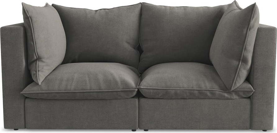 Tmavě šedá pohovka 180 cm Manao – Makamii Makamii