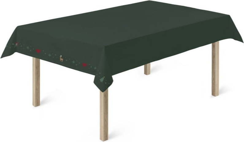 Ubrus s vánočním motivem s příměsí bavlny 150x270 cm Christmas Fable – JUNA Juna