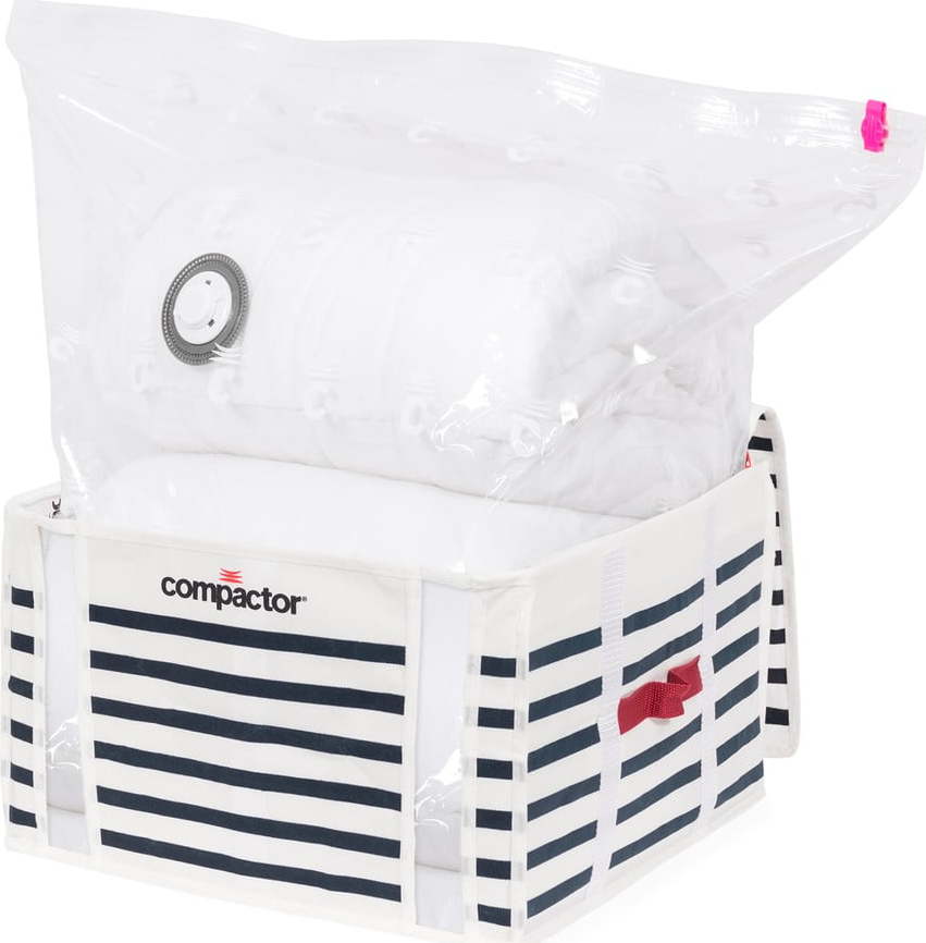 Úložný box na oblečení Compactor Medium Mariniere 3D Vacuum Bag