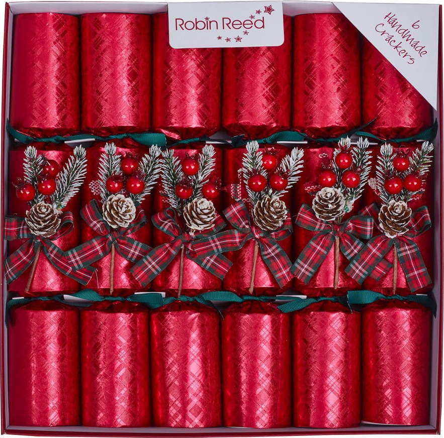 Vánoční crackery v sadě 6 ks Glencoe – Robin Reed Robin Reed