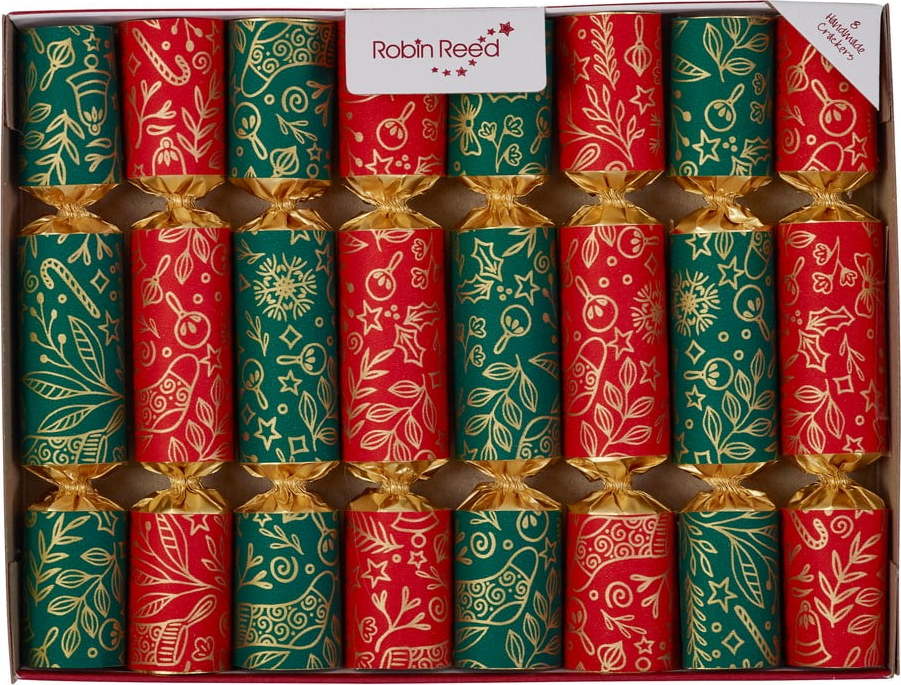 Vánoční crackery v sadě 8 ks Bon Bon – Robin Reed Robin Reed