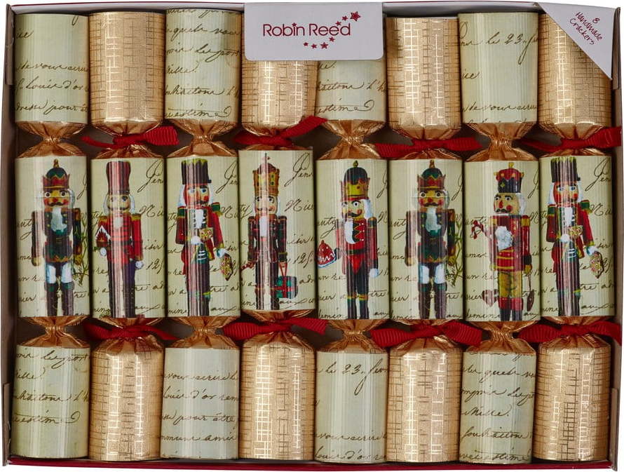 Vánoční crackery v sadě 8 ks Nutcracker – Robin Reed Robin Reed