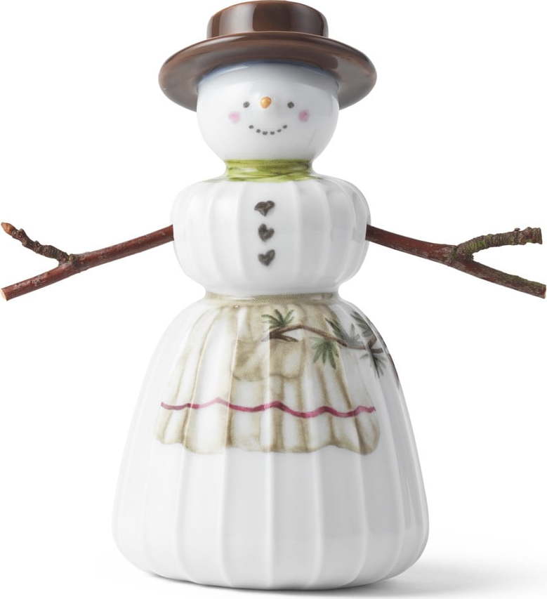 Porcelánová vánoční figurka (výška 9 cm) Hammershøi Snowwife – Kähler Design Kähler Design
