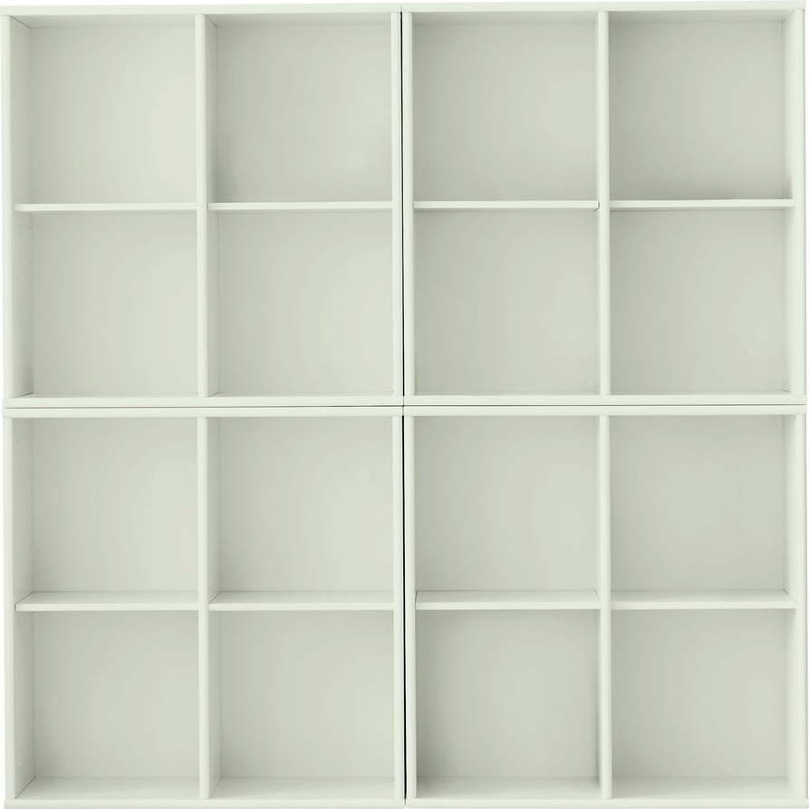 Závěsná knihovna v mentolové barvě 140x140x27 cm Mistral – Hammel Furniture Hammel Furniture