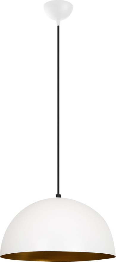 Závěsné svítidlo s kovovým stínidlem ø 40 cm Sivani – Opviq lights Opviq lights