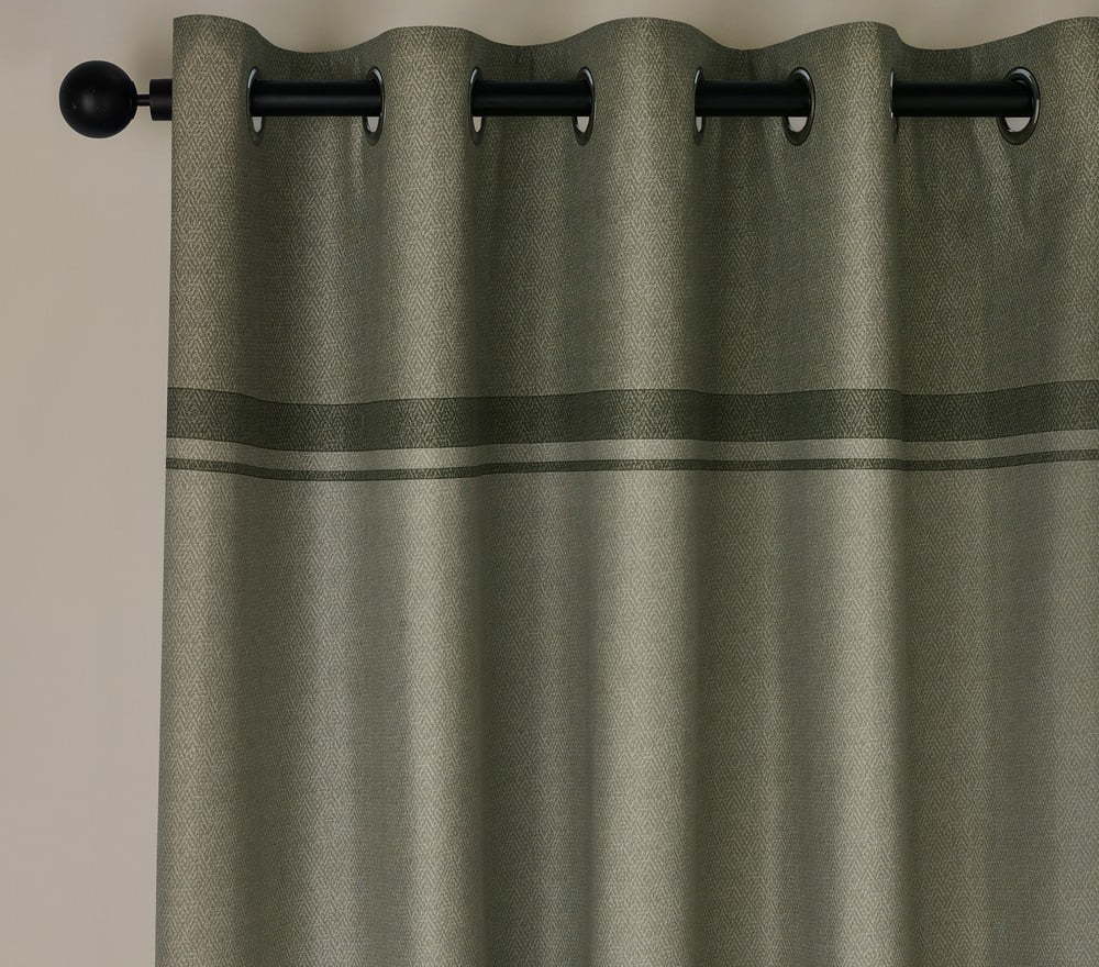 Zelené závěsy v sadě 2 ks 229x229 cm Melville – Catherine Lansfield Catherine Lansfield