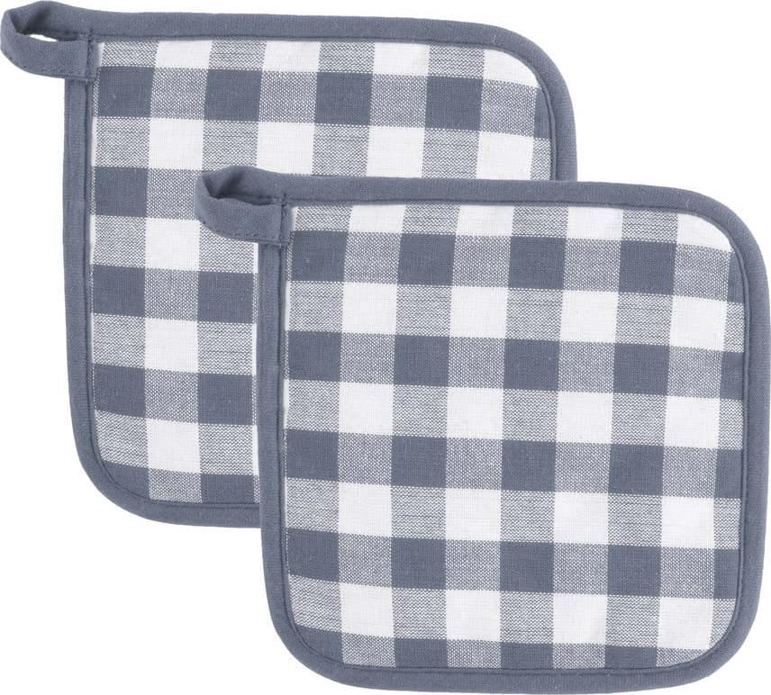 Bavlněné chňapky v sadě 2 ks Gingham – Tiseco Home Studio Tiseco Home Studio