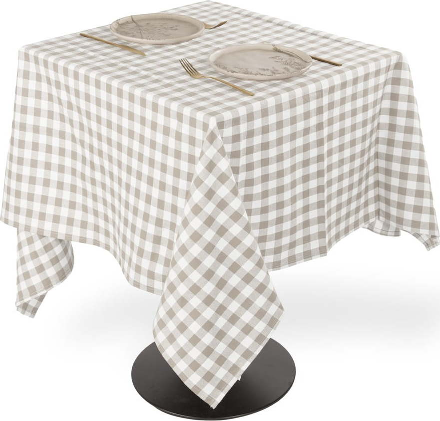 Bavlněný ubrus 150x150 cm Gingham – Tiseco Home Studio Tiseco Home Studio