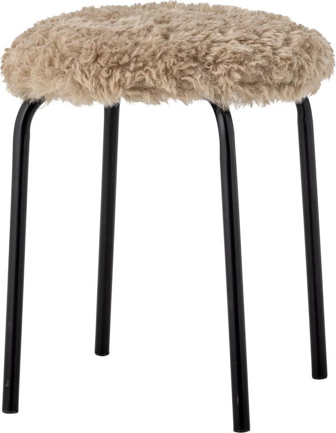 Béžová kovová stohovatelná stolička Linard – Bloomingville Bloomingville