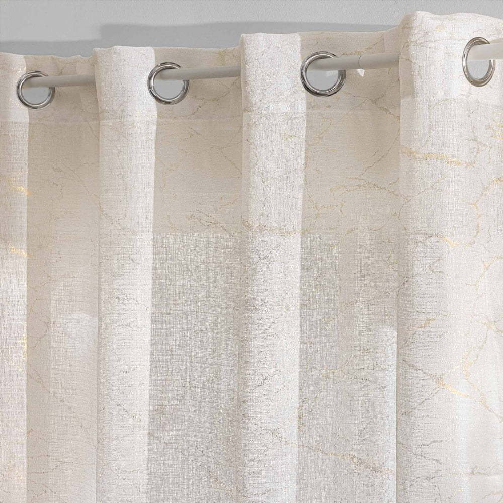 Béžová záclona 140x240 cm Marius – douceur d'intérieur Douceur d intérieur