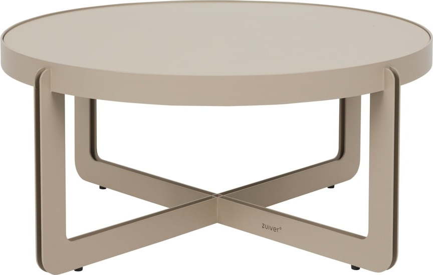 Béžový kulatý konferenční stolek ø 68 cm Centre – Zuiver Zuiver