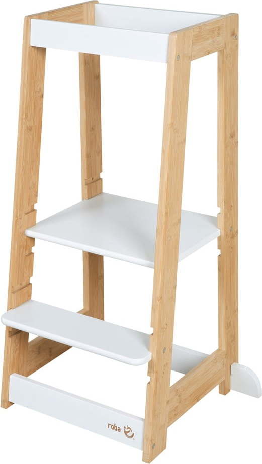 Bílá bambusová učicí věž – Roba Roba