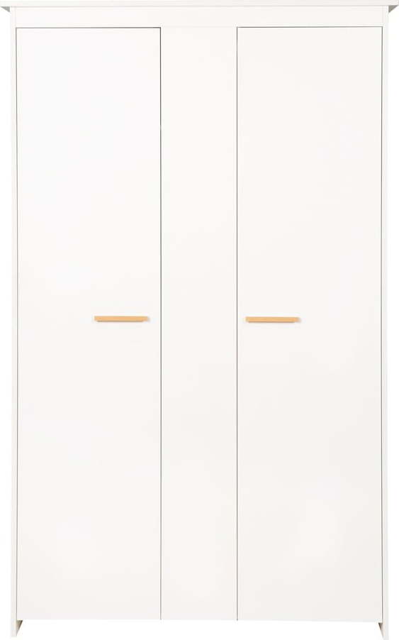 Bílá dětská šatní skříň 119x190x52 cm Anton – Roba Roba