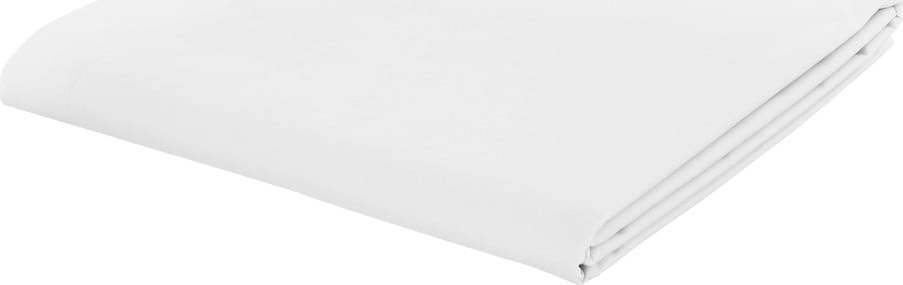 Bílé perkálové prostěradlo 180x260 cm Easy Iron Percale – Catherine Lansfield Catherine Lansfield