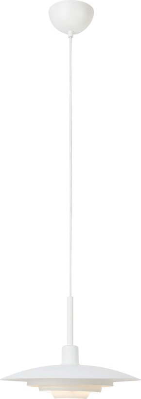 Bílé závěsné svítidlo s kovovým stínidlem ø 35 cm Piny – Markslöjd Markslöjd