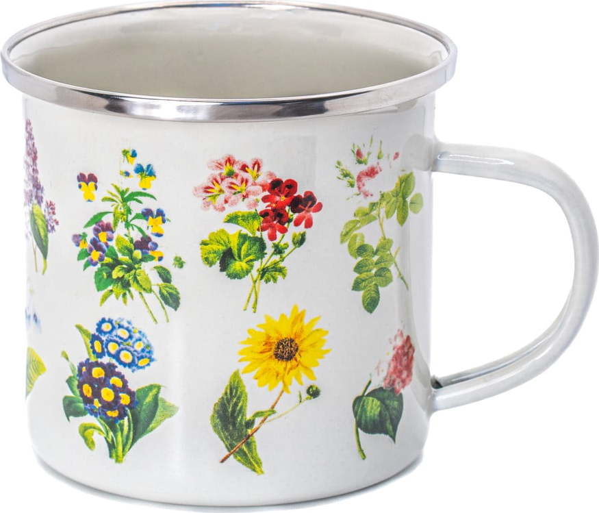 Bílý hrnek 310 ml Vintage Flowers – Sass & Belle Sass & Belle